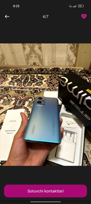 Ayirboshlash realmr Gt Neo 2 5G