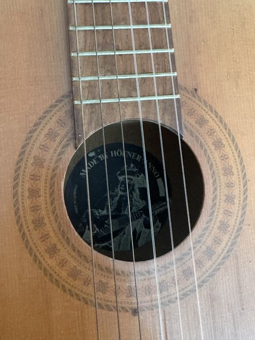 Акустична китара + калъф , Немска китара ''Hofner''