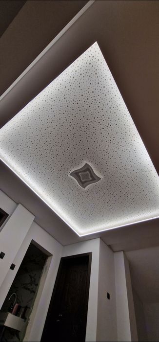 Гипсокартон и шпакловка