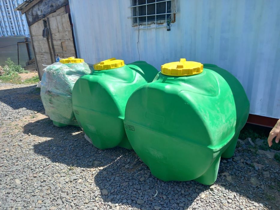Ёмкость горизонтальная 1000л | Алматы | QAZPOLYMER GROUP
