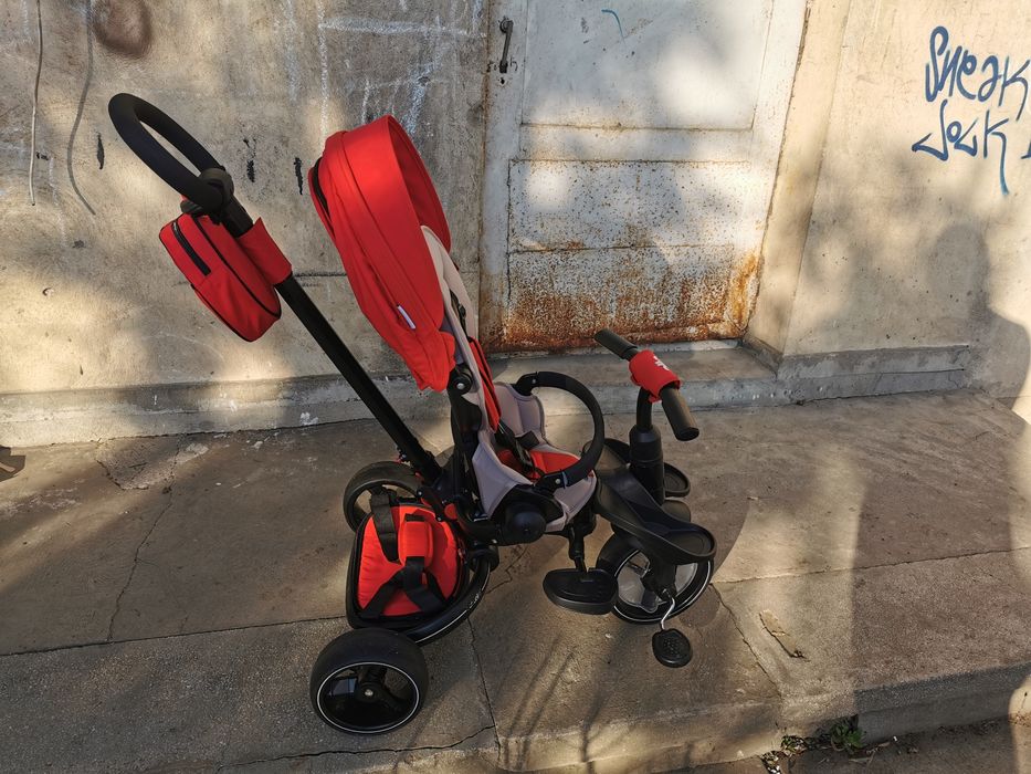 Tricicleta pliabila multifunctionala COCCOLLE Alto roșie