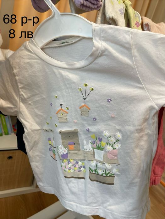 Дрешки benetton размер 62 , 68  и 74