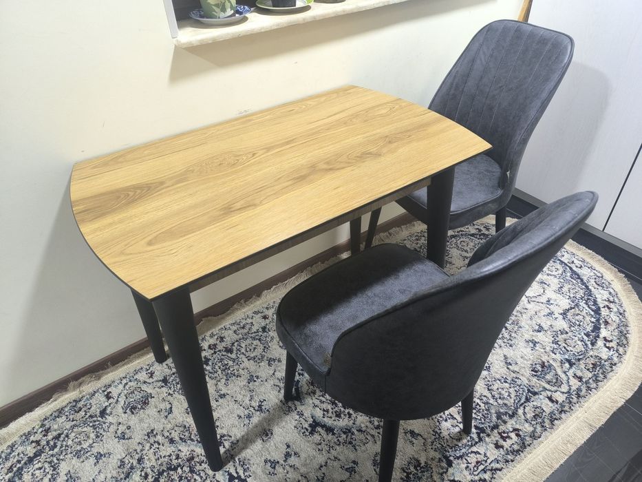 Кухня стол стул. Oshxona uchun stol stul