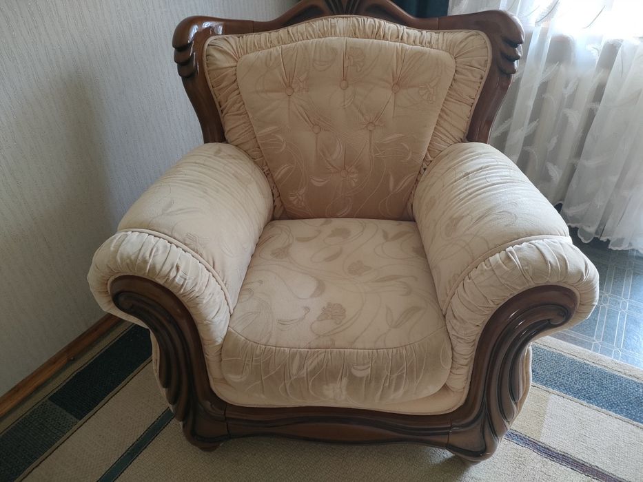 Диван + мини диван+кресло.