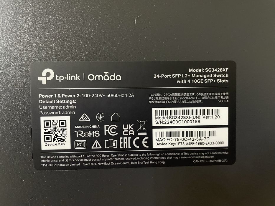 Коммутатор TP-Link SG3428XF OMADA
