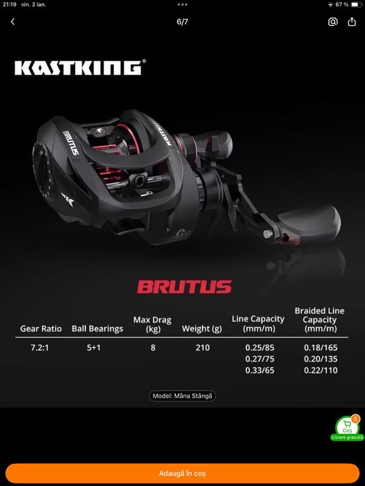 Combo baitcasting salau,stiuca,avat(lanseta mulineta)