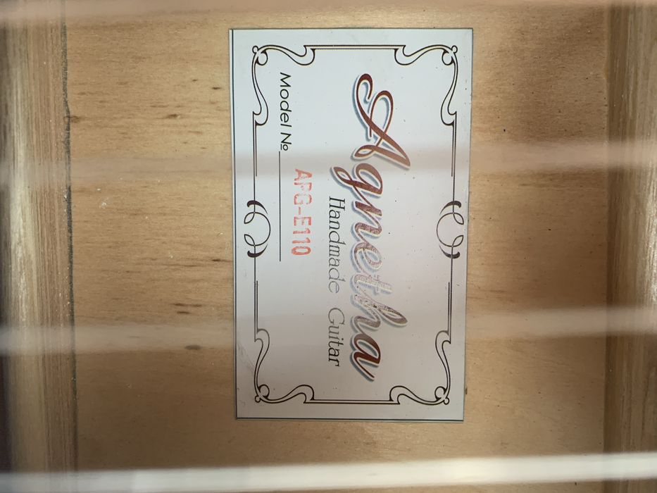 Акустическая гитара agnetha