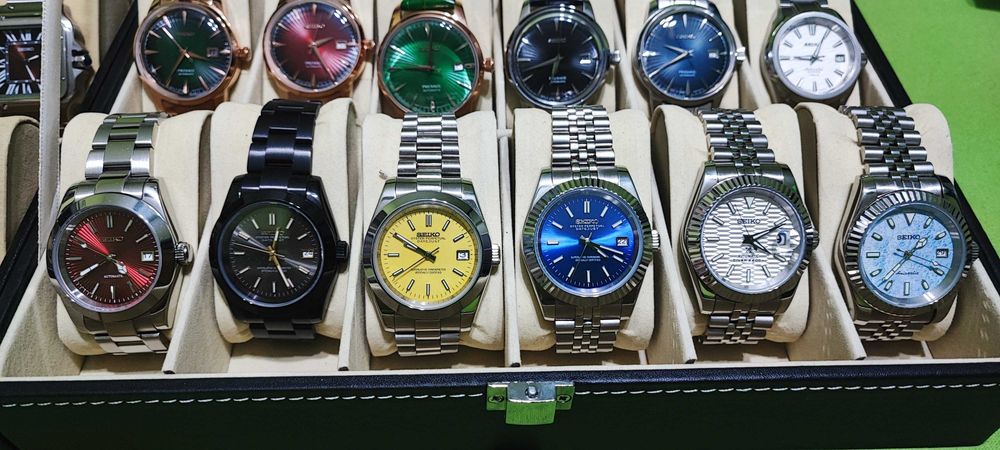 Уникат! Seiko Mod Автоматични часовници с оригинален японски механизъм