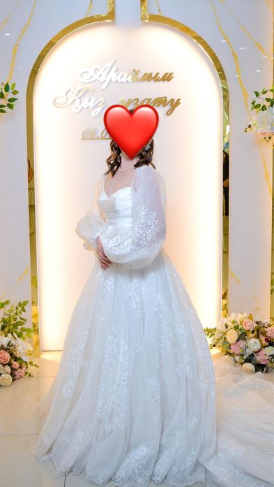 Свадебное платье, практически новое