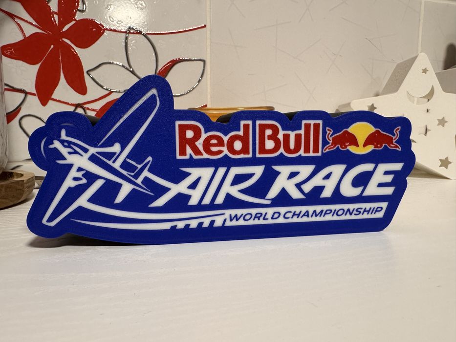 Lampă LED Red Bull Air Race | Lampă decorativă birou