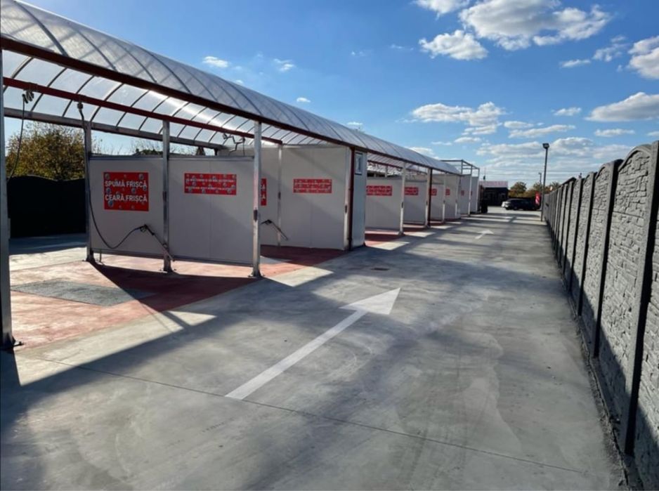 Spalatorie automata self cu fise,bancnote,plata cu cardul,betoane,etc.