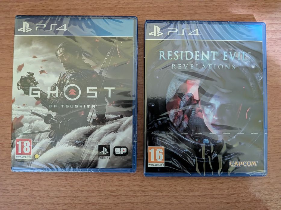Комплект 2 PS4 игри – Ghost of Tsushima + Resident Evil Revalations
