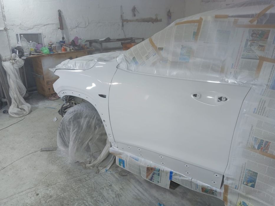 Кузовные работы, ремонт бамперов,