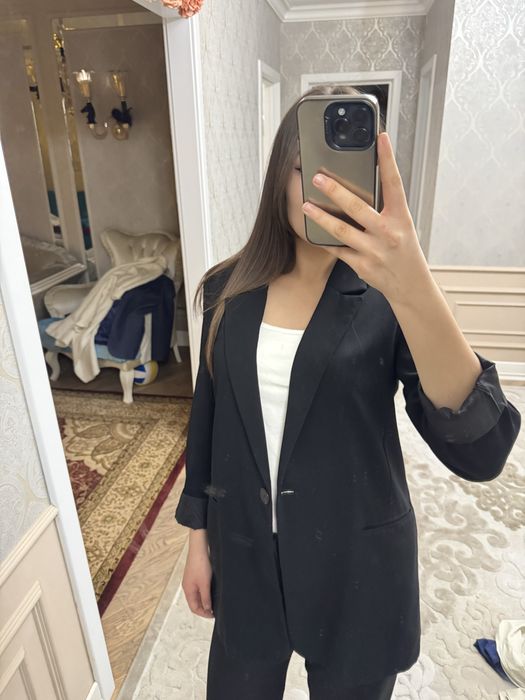 Пиджак черный классика