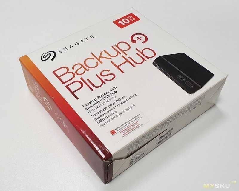 Внешний жёсткий / хард диск HDD Seagate Backup Plus Hub 10ТБ / 8ТБ
