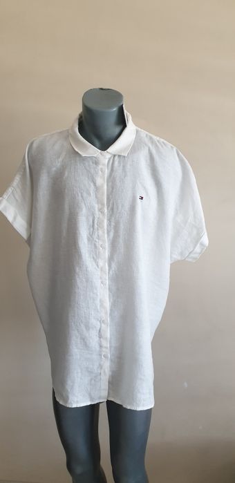 Tommy Hilfiger 100% Лен /  Oversize  XL НОВО! ОРИГИНАЛ! Дамска Ленена