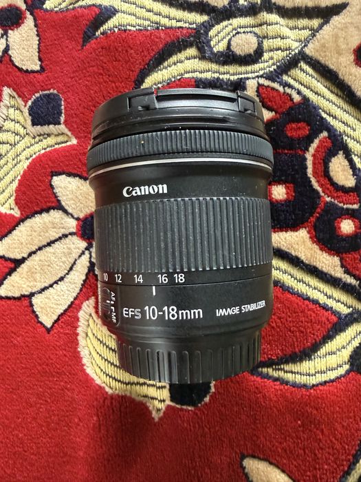 Объектив canon efs 10-18