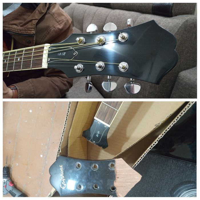 Ремонт, починка, и отстройка гитар.