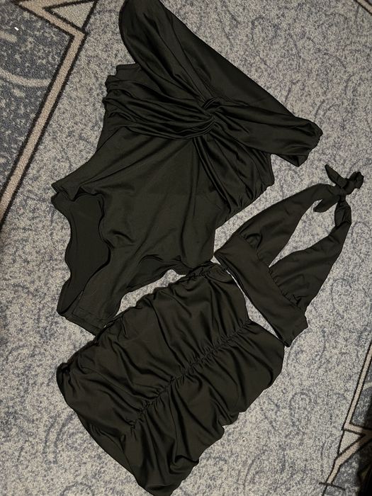 Дамски комплект пола и топ, пола и блуза, пола и боди