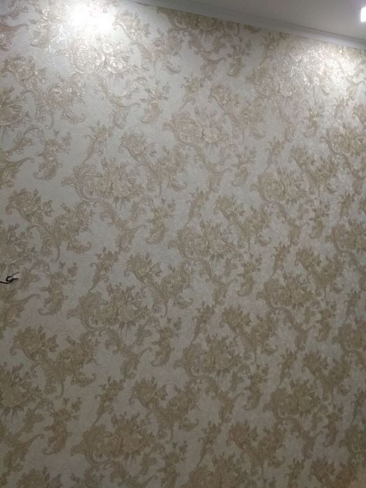 Поклейка обоев  , закатка , левкас