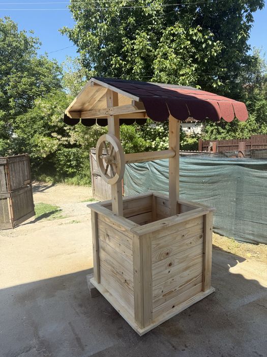 Mobilier rustic pentru exterior