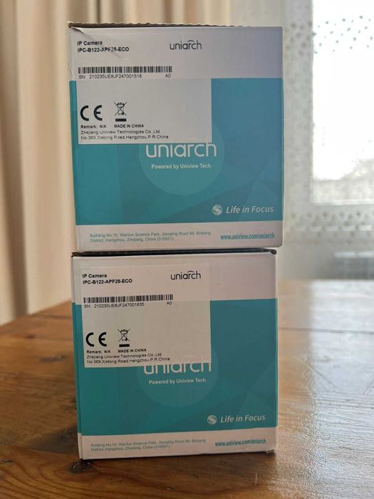 Камеры видеонаблюдения UNV