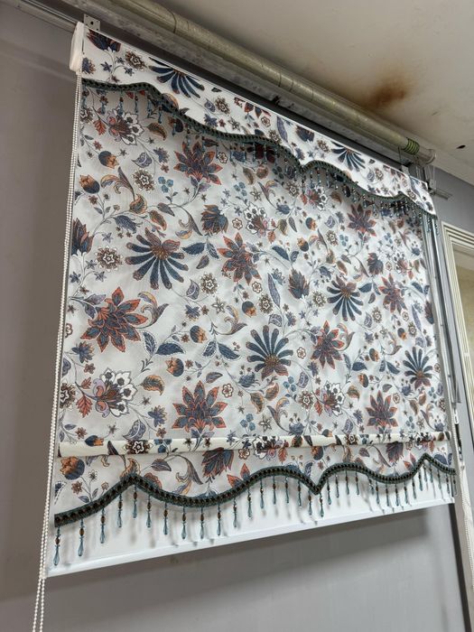 Ролл шторы. Все виды. Римский шторы .дикей тюль. День и ночь