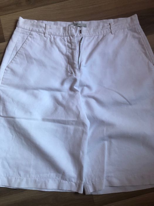 Къси ленени панталон размер L