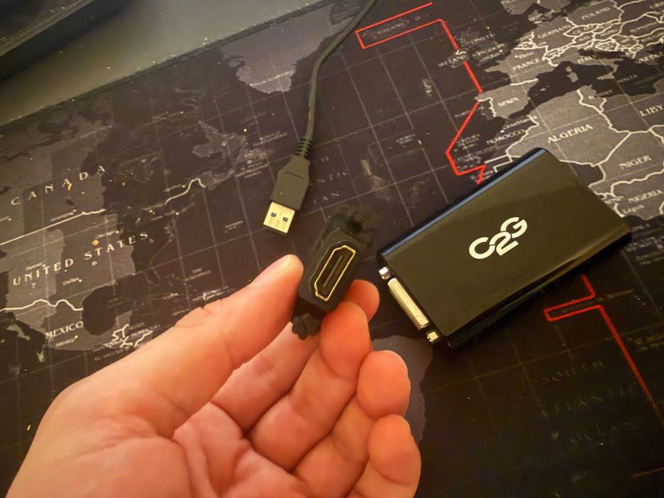 USB 3.0 към HDMI/DVI Видео Адаптер (C2G DisplayLink) – 1080p