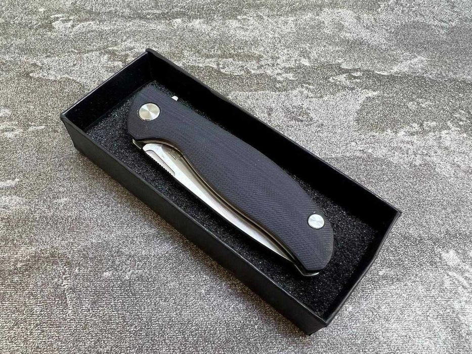 Сгъваем джобен нож флипър Silver Bear с клипс