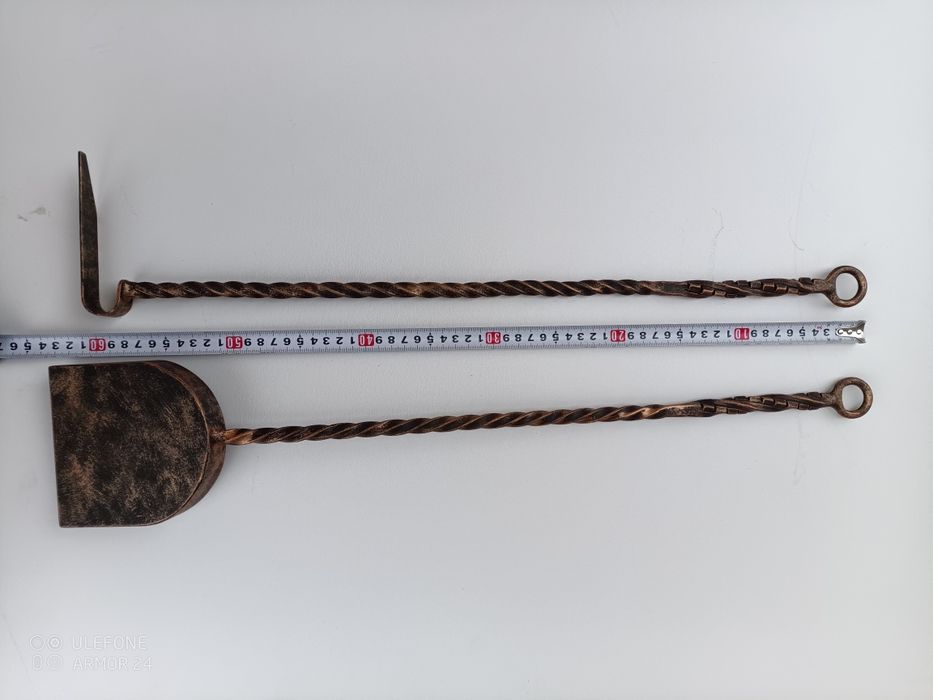 Совок и кочерга для мангала