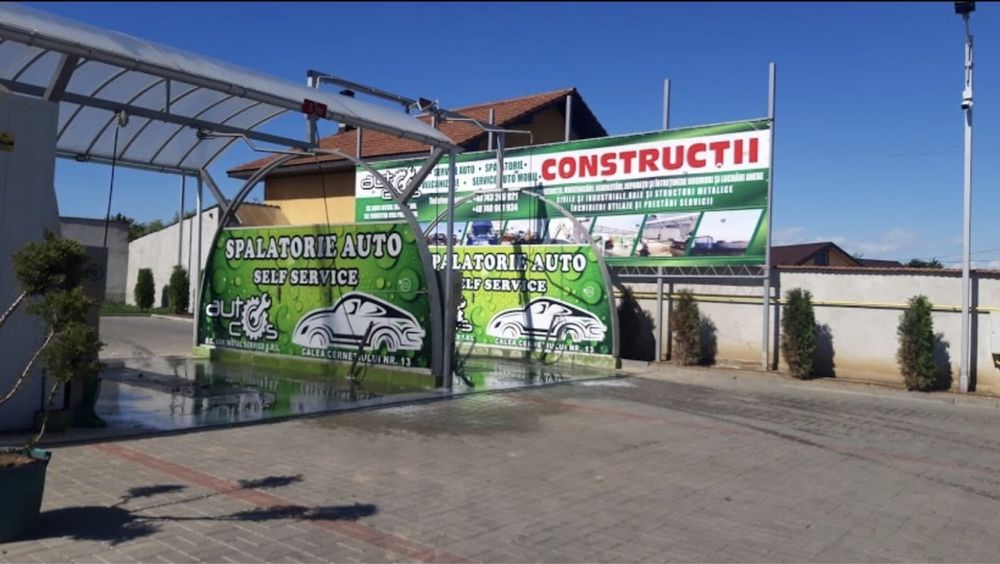 Spalatorie self wash-spalatorii auto self service-structura metalica