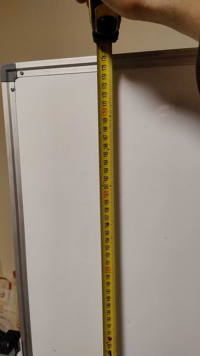 Tabla rotativa/whiteboard mobil cu 2 fete multifunctional, 60x90 cm