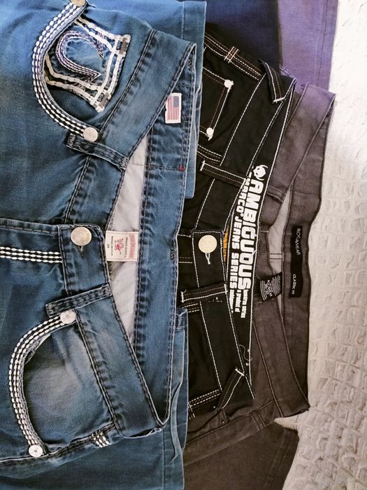 Blugi Rocawear True Religion y2k ( hip hop ecko)