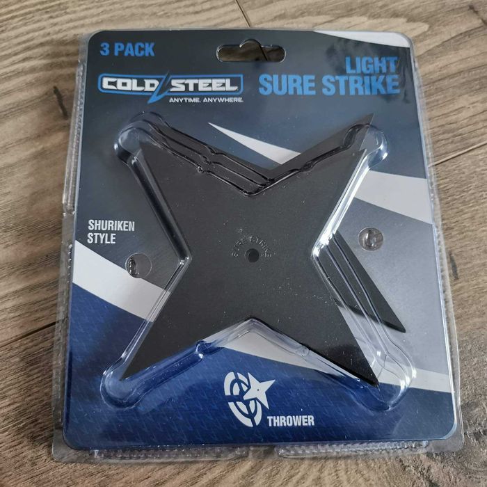 Шурикени (звезди) за хвърляне Cold Steel Sure Strike (3 Pack)