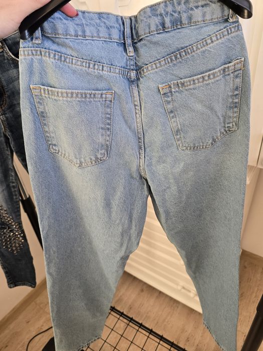 Mom jeans slim дамски дънки - S