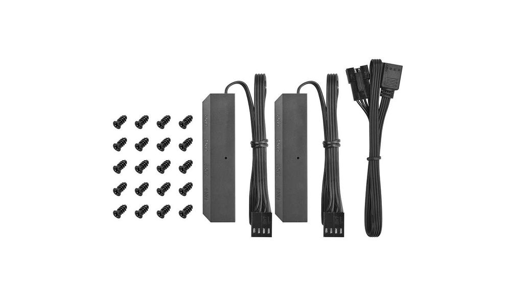 net Кулер кейса Case Cooler Deepcool RF120M RGB LED Fan(5в1) Black 1.4