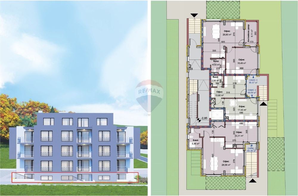 Продава се Офис в Варна, Виница - 70 кв.м за 1143 €/кв.м - Снимка #5