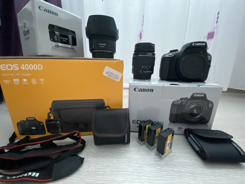 Kit Canon DSLR 4000D