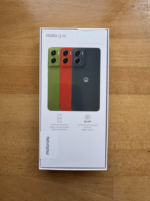 Смартфон Motorola - Moto G06, Tapestry Blue + Powebank ttec