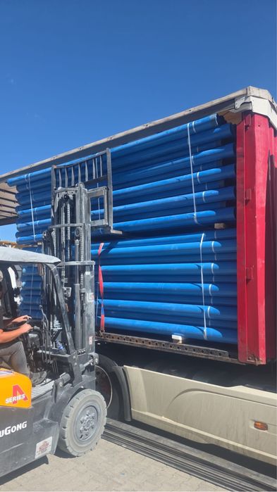 teava pvc albastra