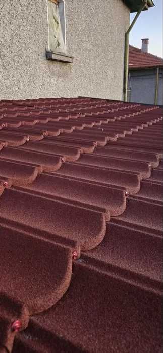 Метални керемиди с каменна посипка