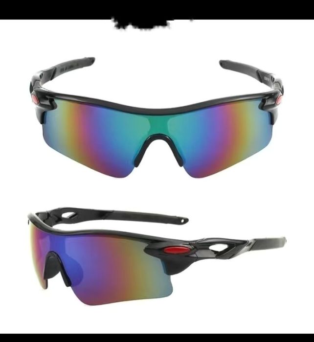 Теплый бафф и очки