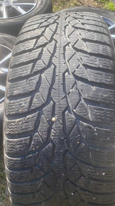 Jante Mazda R16 5×114.3 anvelope iarna Nokian, senzori presiune