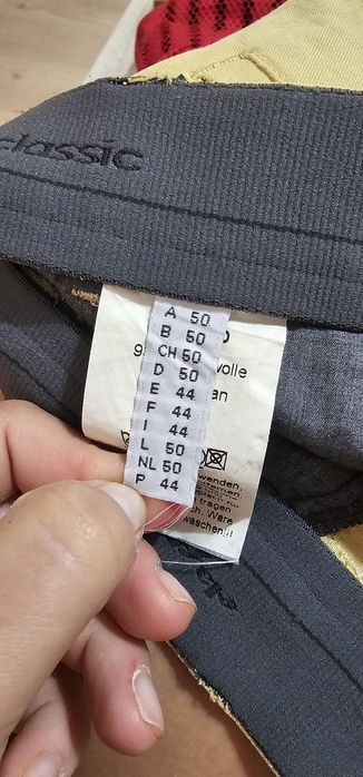 Мъжки панталон цвят горчица