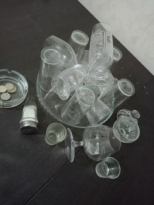 Коллекция стекла сервировки
