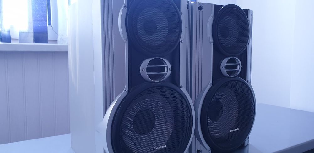 Panasonic Калонкалар. Очилмаган