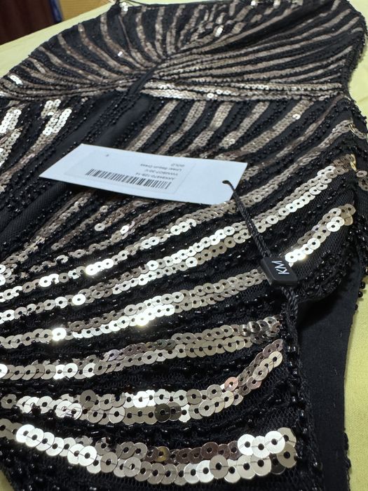 Рокля - Karen Millen - Linear Sequin Dress