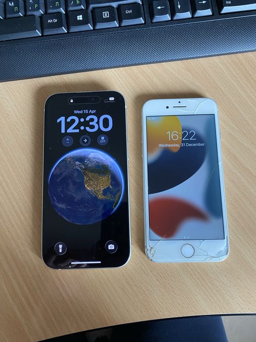 iPhone 15 и iPhone 7