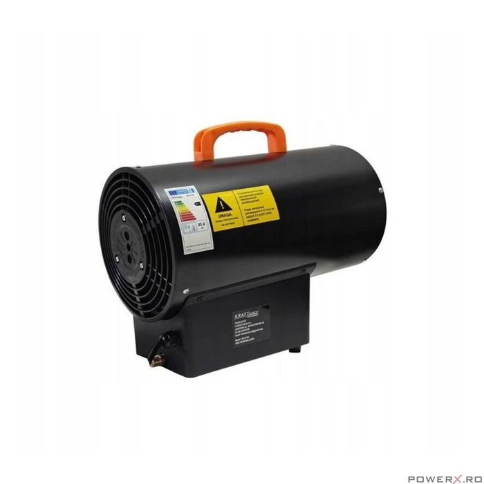 Tun, incalzitor pentru caldura pe gaz, 25kW, Kraft